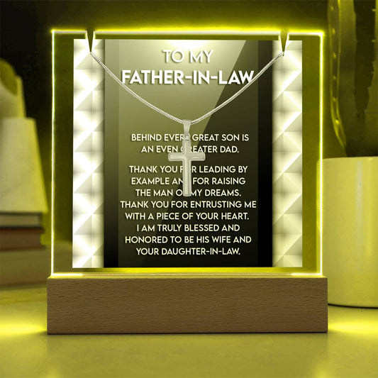 To My Father-In-Law - I Am Truly Blessed and Honored