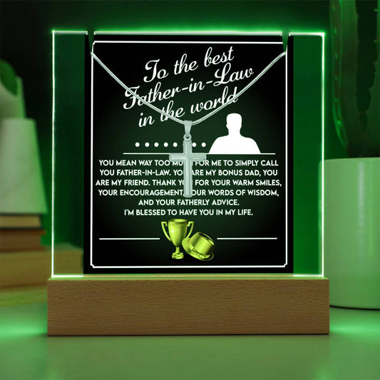 To My Father-In-Law - You're My Bonus Dad