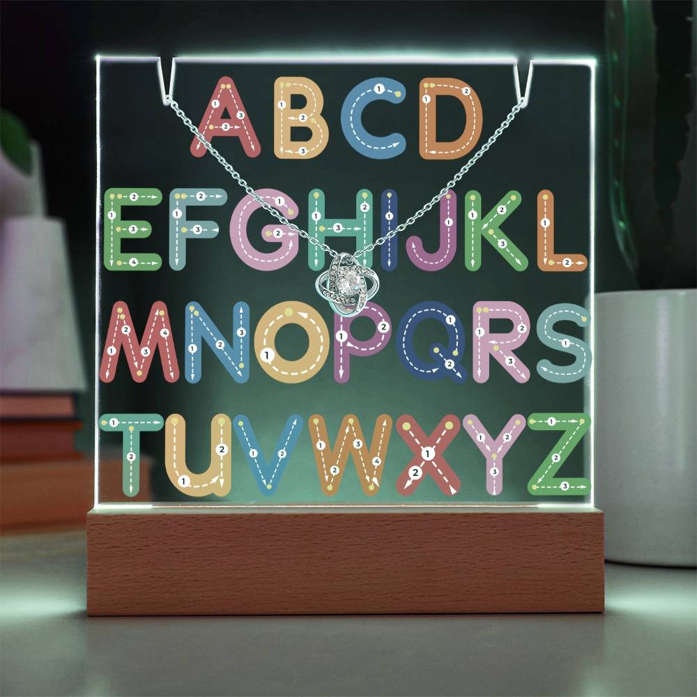 JGF Jewelry Gifts for Family ABC Capital Letters