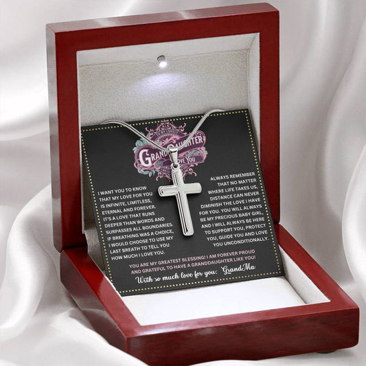 JGF Jewelry Gifts for Family To My GrandDaughter From GrandMa