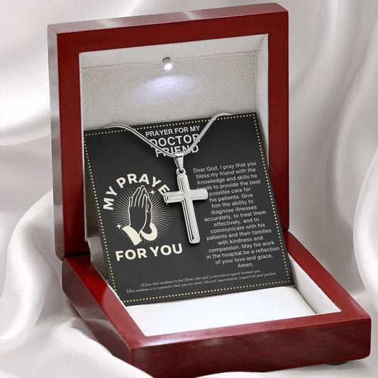 JGF Jewelry Gifts for Family Doctor Prayer for Men and Women