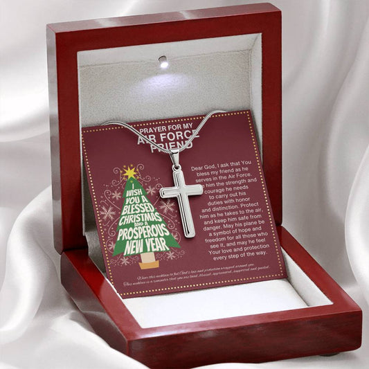 JGF Jewelry Gifts for Family Prayer for Air Force Gifts for Men and Women