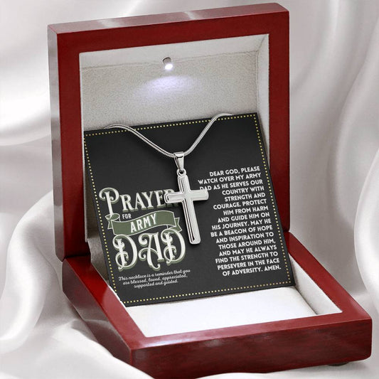 JGF Jewelry Gifts for Family Army Dad Gifts From Daughter My Dad Is An Army Ranger