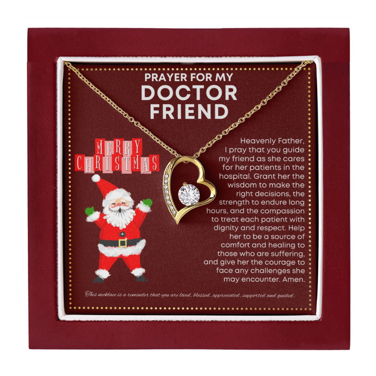 JGF Jewelry Gifts for Family My Friend Is A Doctor Gift Ideas for Christmas