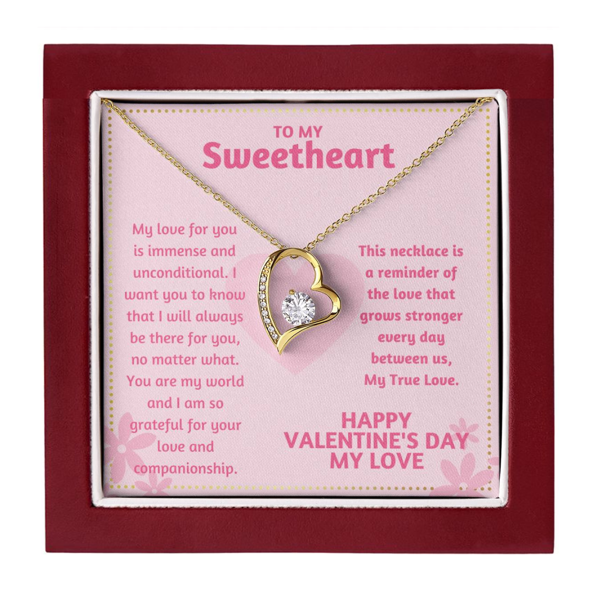 JGF Jewelry Gifts for Family To My Future Wife Necklace