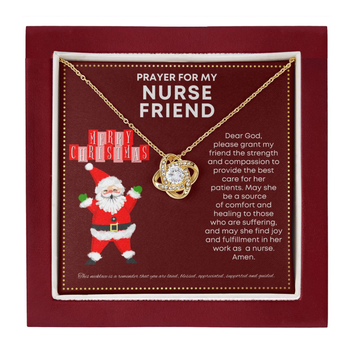 JGF Jewelry Gifts for Family Gift For Female Nurse Friend BFF Gifts For Women Adult Coworker