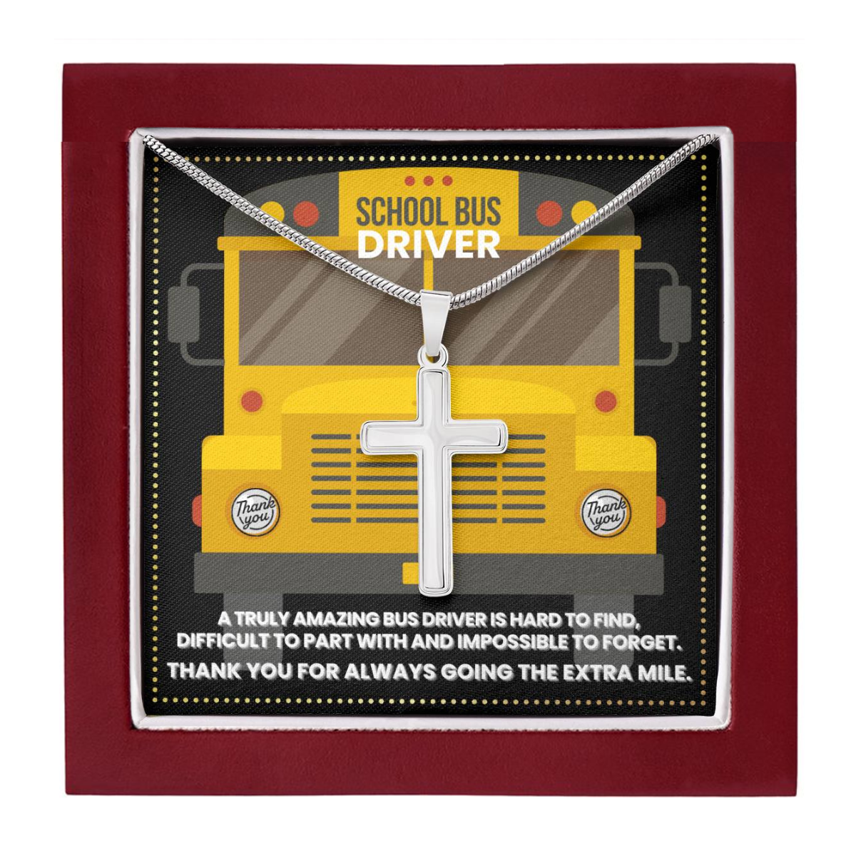 JGF Jewelry Gifts for Family Bus Driver Gifts For Women