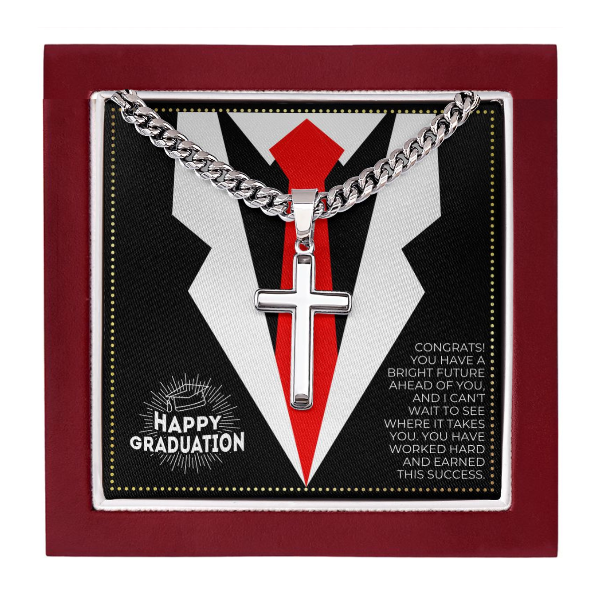 JGF Jewelry Gifts for Family Graduation Card 2024 High School