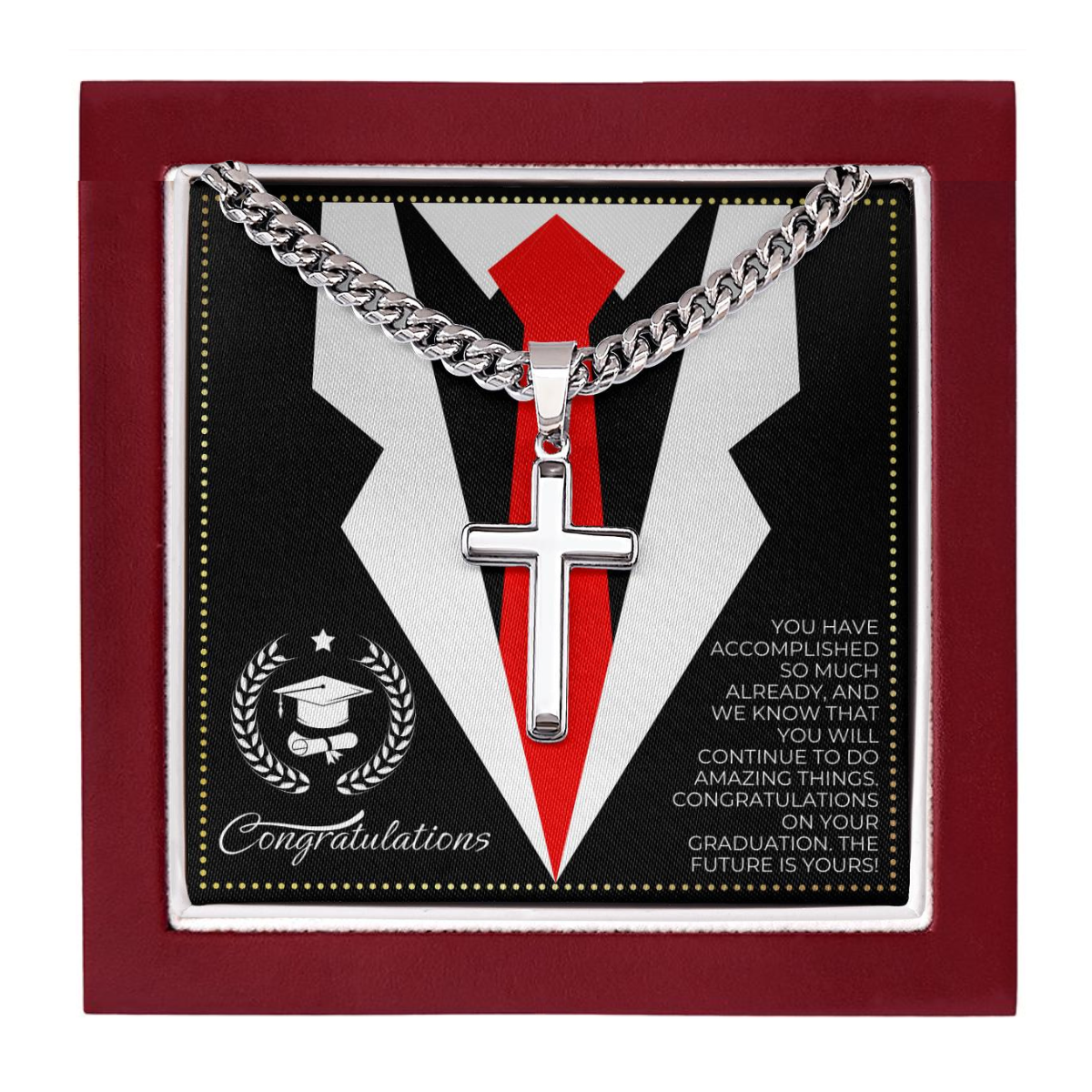 JGF Jewelry Gifts for Family College Graduation Gifts For Male Men