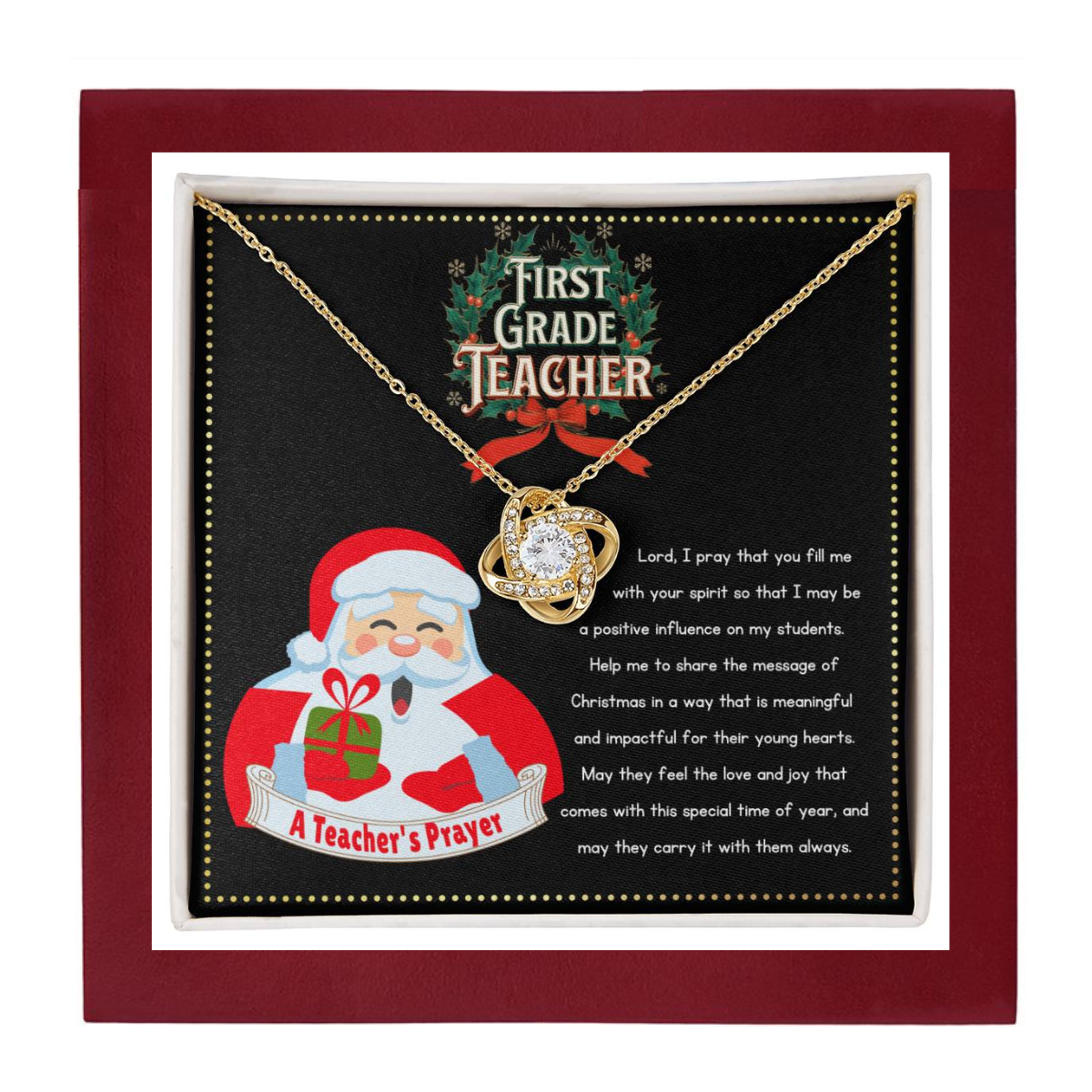 JGF Jewelry Gifts for Family Cat Themed Teacher Christmas Gifts 1st Grade 1 Classroom Must Haves For Teachers