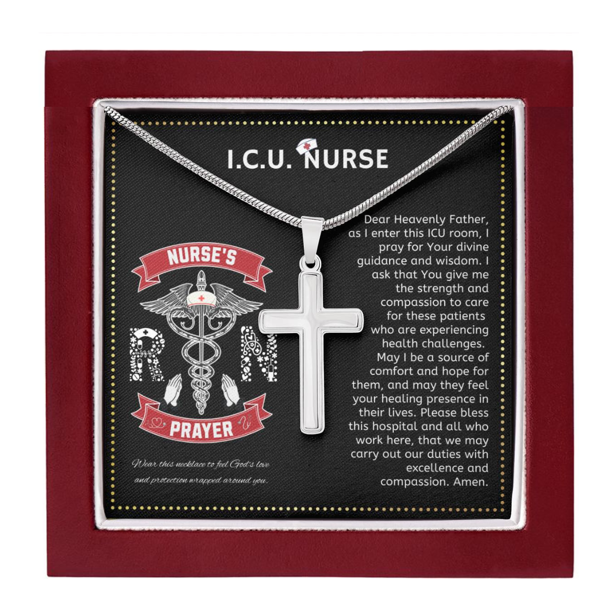 JGF Jewelry Gifts for Family | Neonatal NICU Pediatric PICU Intensive Care RN Nurse Essentials Accessories Gifts