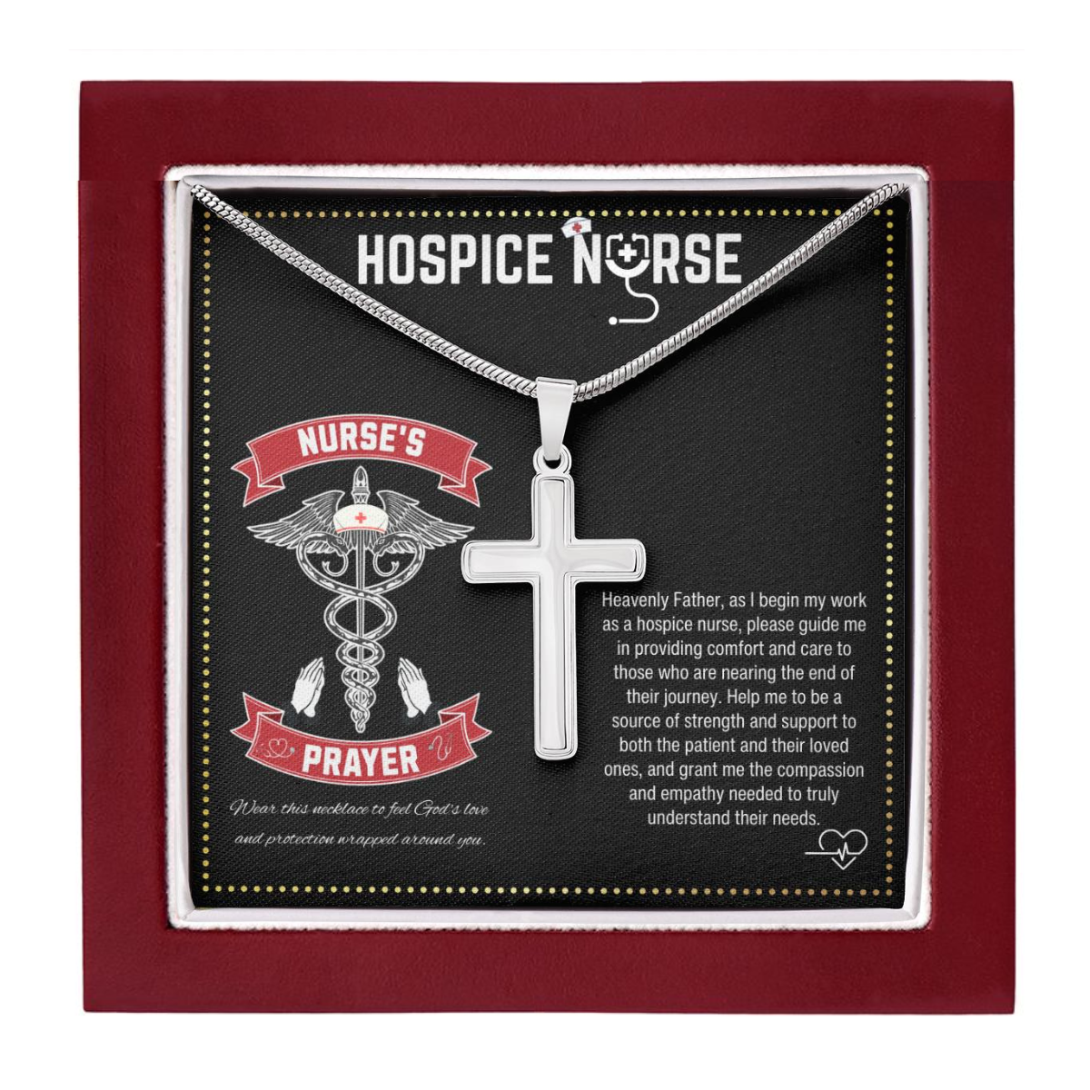 JGF Jewelry Gifts for Family | Hospice Nurse Appreciation Gifts For Women
