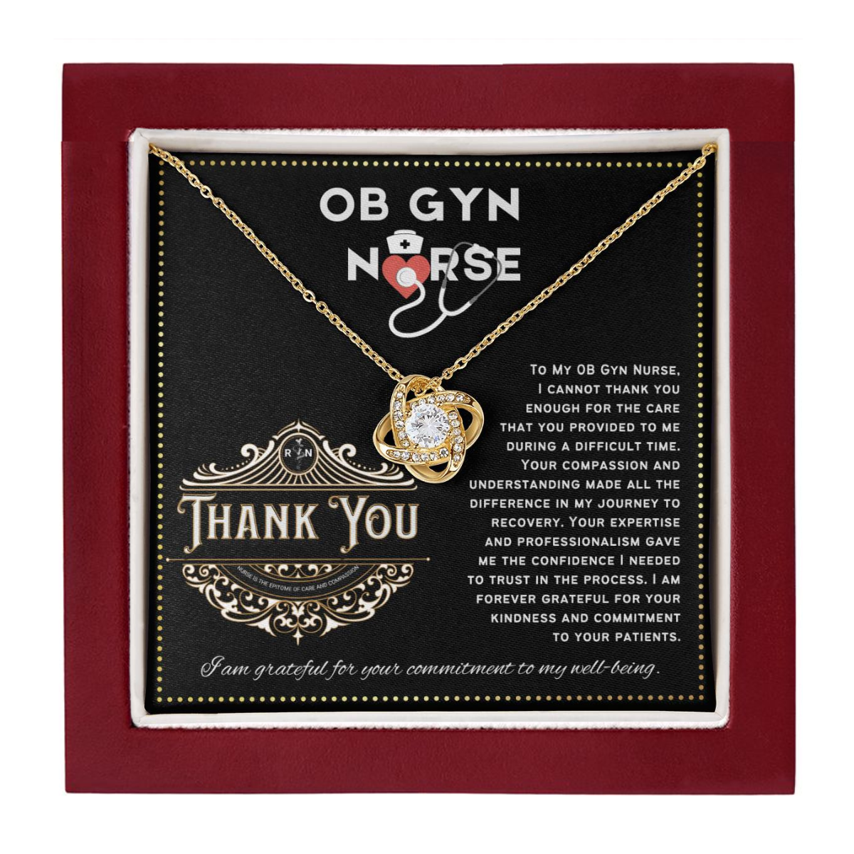 JGF Jewelry Gifts for Family | Obgyn Ob Gyn Ob/Gyn Nurse Practitioner Accessories Supplies Gifts For Work