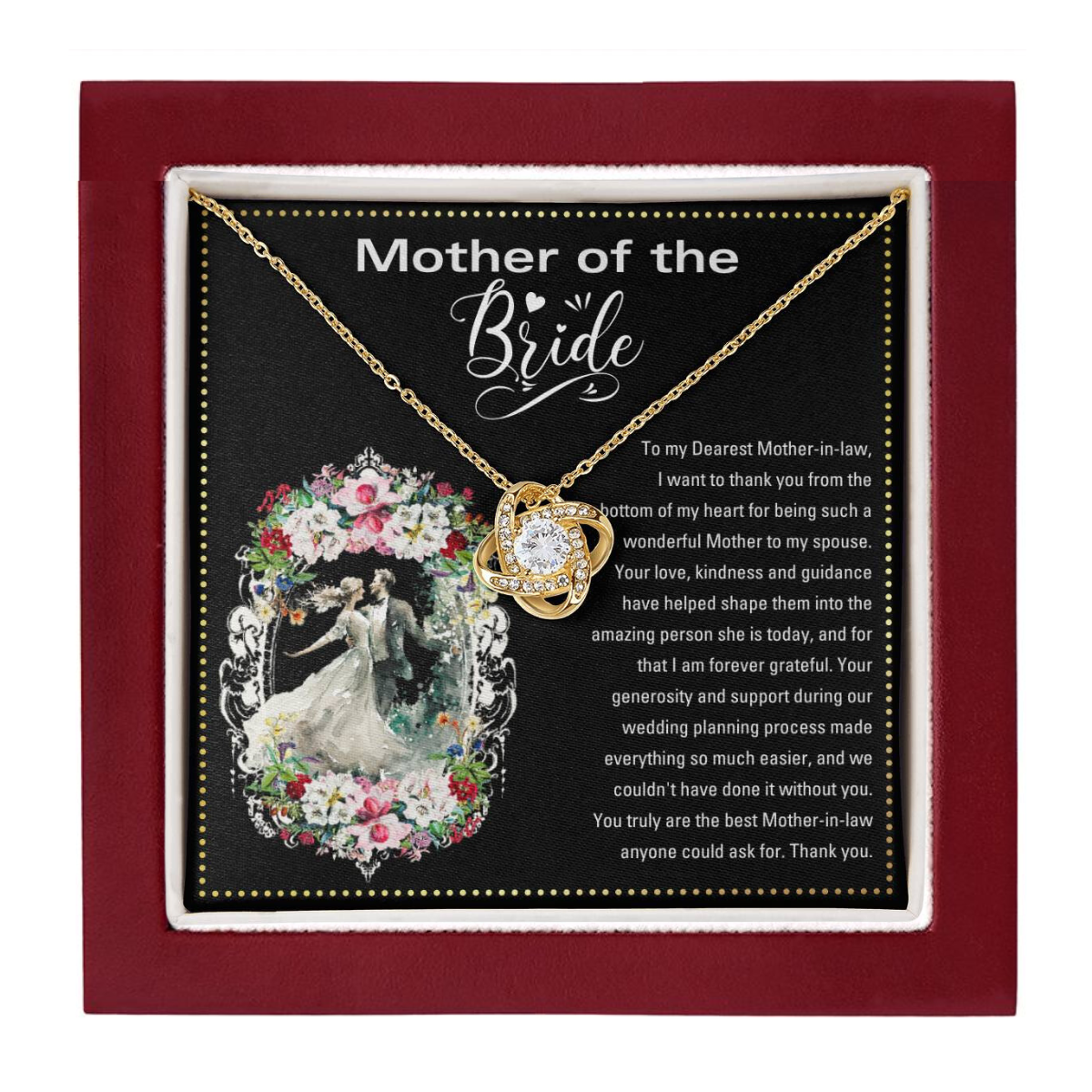 JGF Jewelry Gifts for Family | Step Mom Of The Bride Gifts From Groom