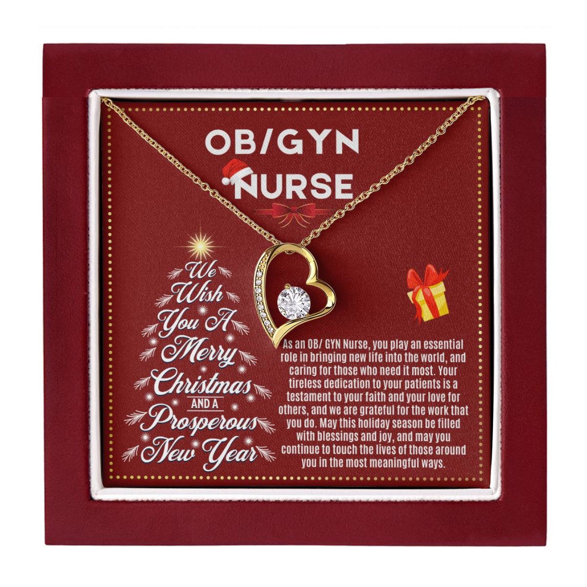 JGF Jewelry Gifts for Family | OBGYN Nurse Gifts for Christmas