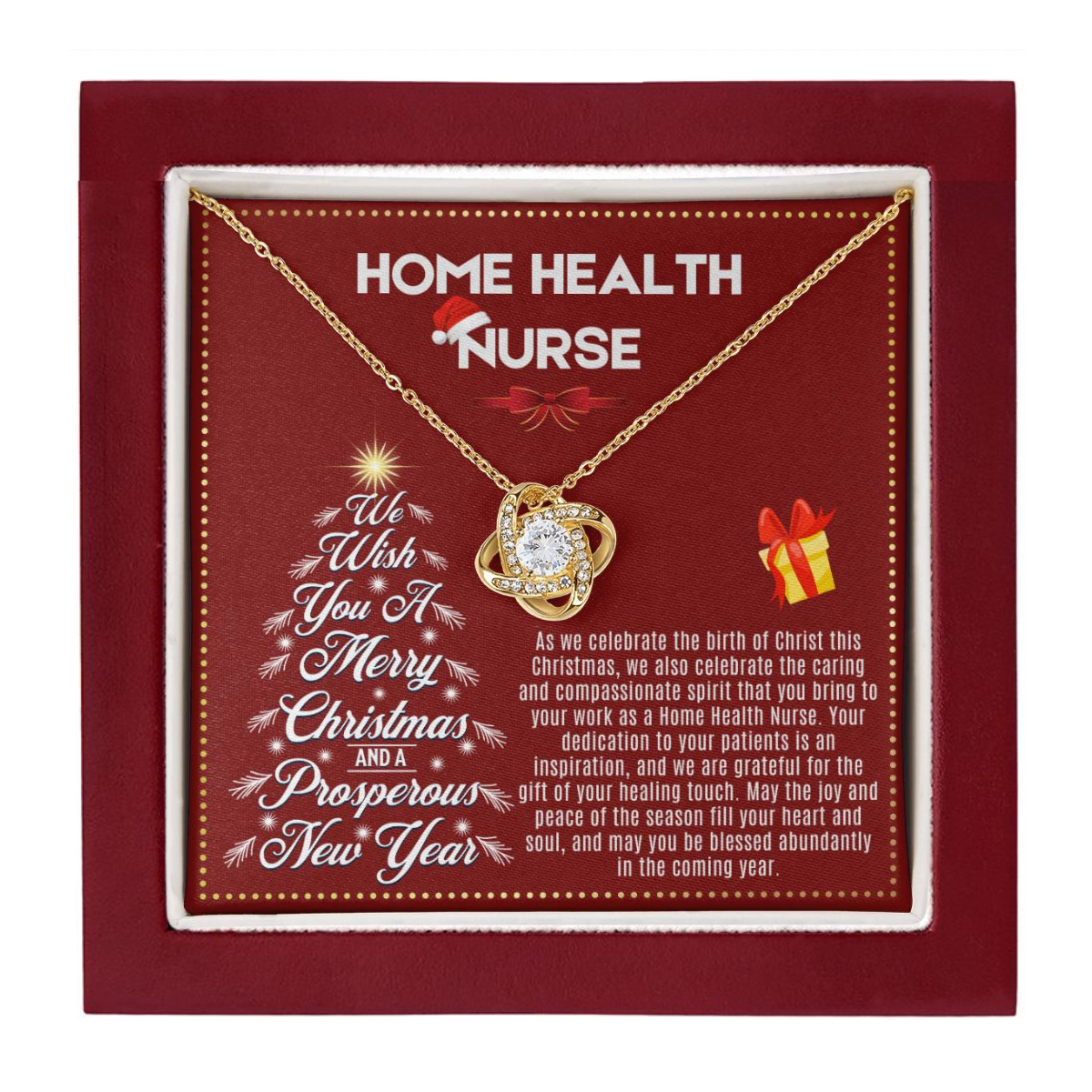 JGF Jewelry Gifts for Family | Home Health Nurse Gifts for Christmas