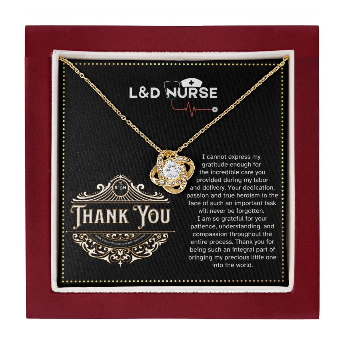 JGF Jewelry Gifts for Family Gifts For Nurses Labor And Delivery