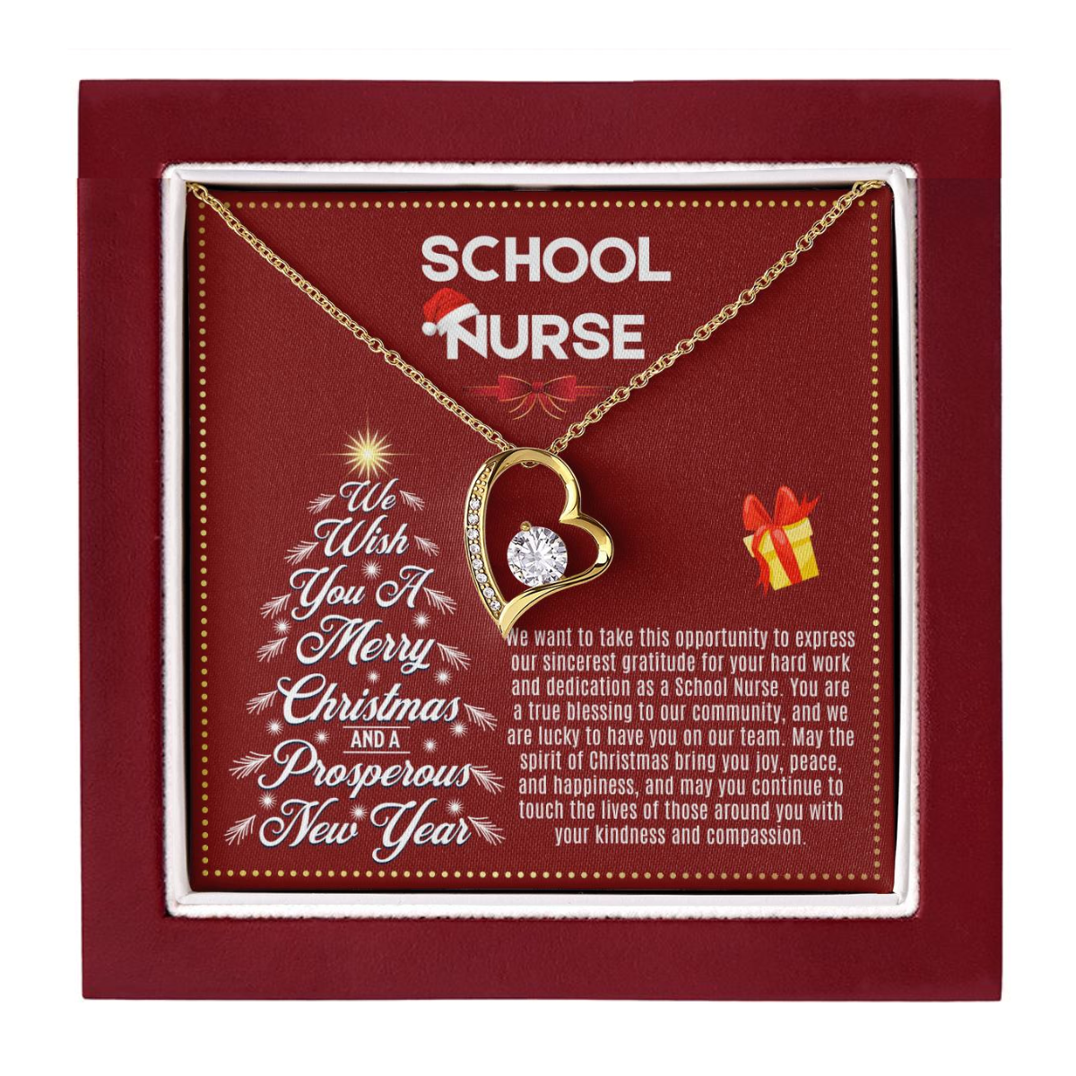 JGF Jewelry Gifts for Family | School Nurse Gifts for Christmas