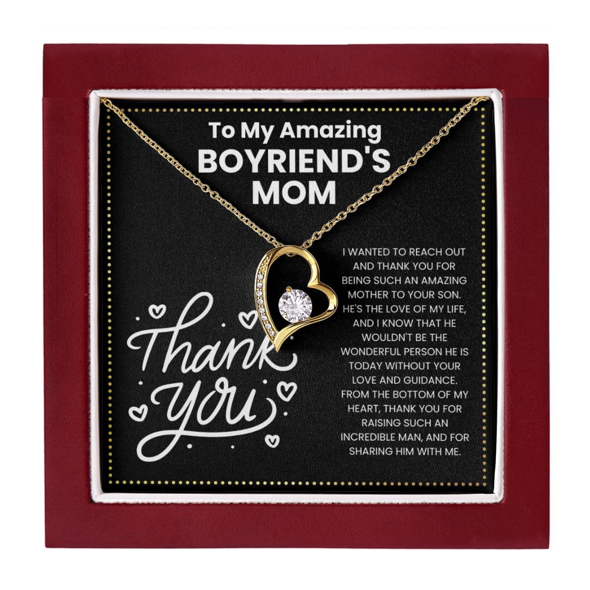 JGF Jewelry Gifts for Family Thank You Gifts For Women