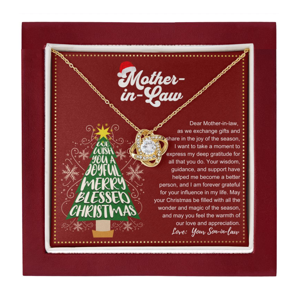 JGF Jewelry Gifts for Family | Christmas Gift For Mom In Law