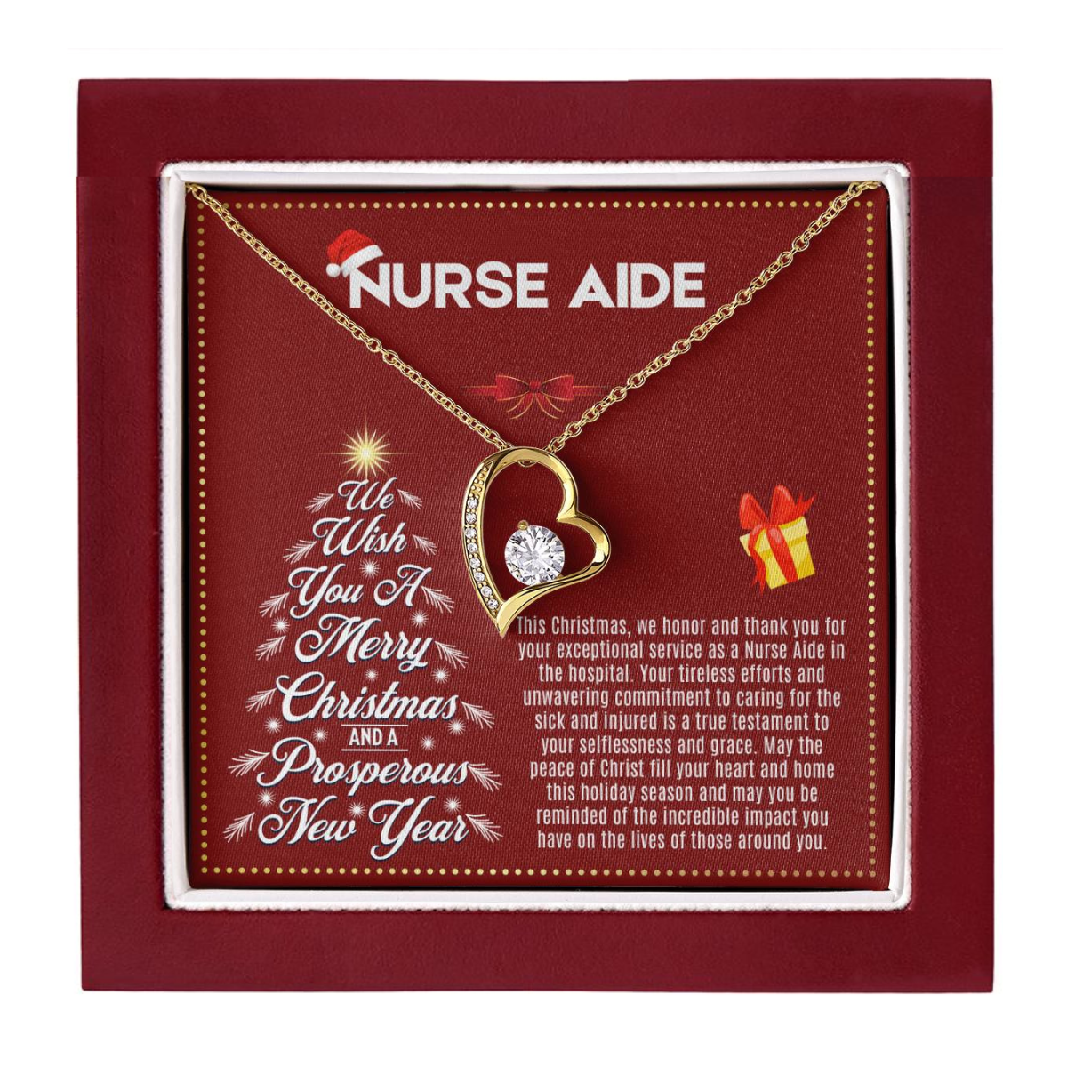 JGF Jewelry Gifts for Family | Nurse Aide Gifts for Christmas