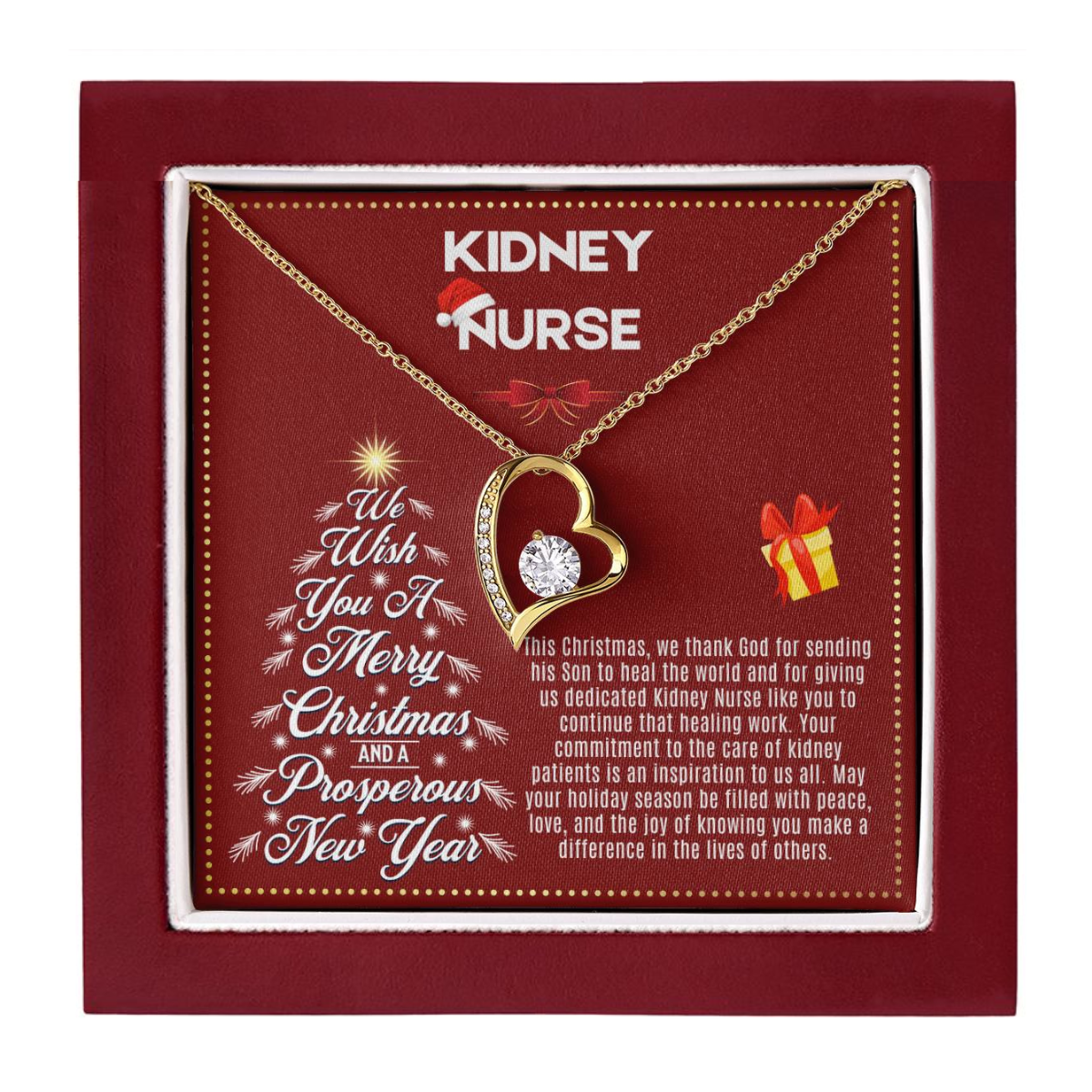 JGF Jewelry Gifts for Family | Kidney Nurse Gifts for Christmas