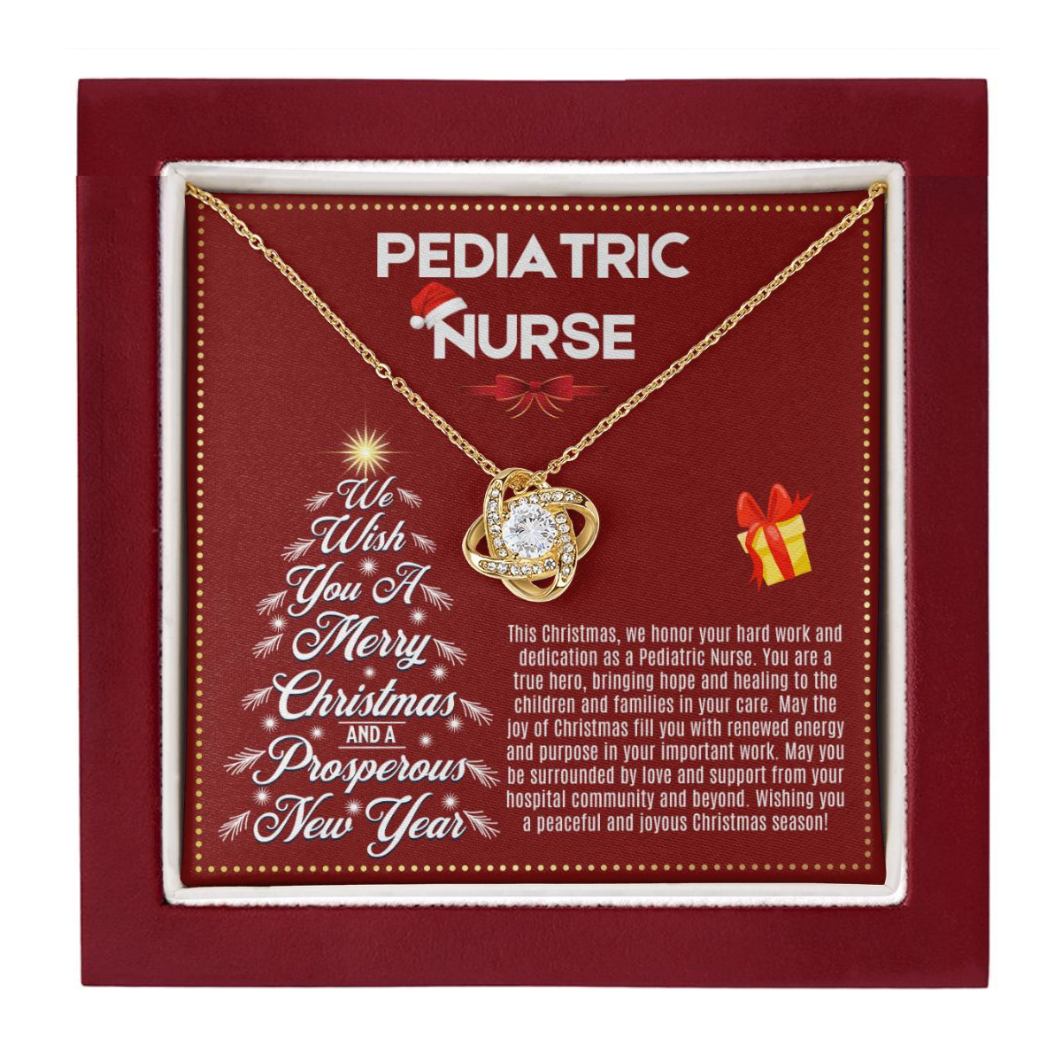 JGF Jewelry Gifts for Family | Christmas Registered Nurse RN Pediatric Nurse Practitioner Gifts for Women