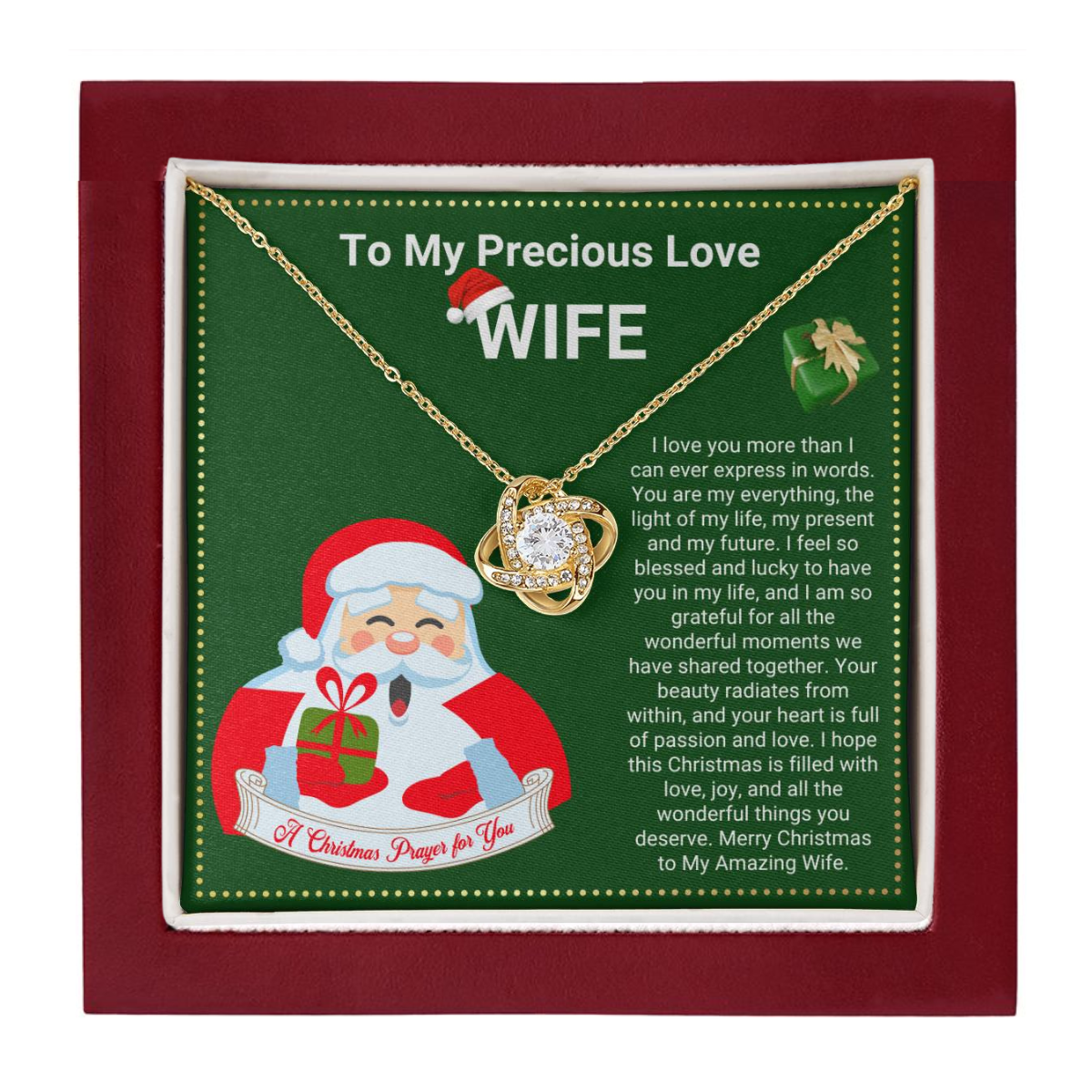 JGF Jewelry Gifts for Family Necklace For Wife From Husband Sterling Silver Necklace Clasp