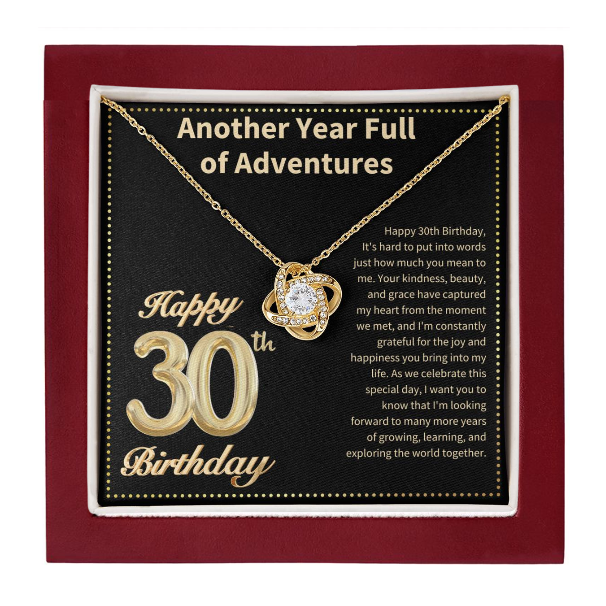 JGF Jewelry Gifts for Family 30 Year Old Birthday Gifts For Women