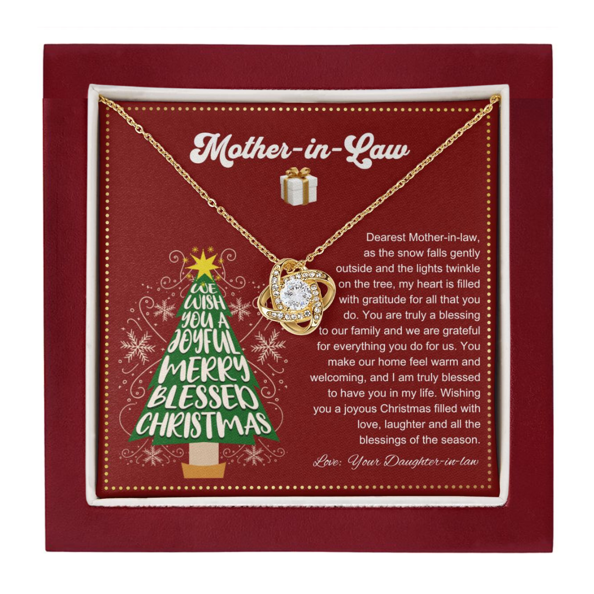JGF Jewelry Gifts for Family | Christmas Gift For Mother In Law