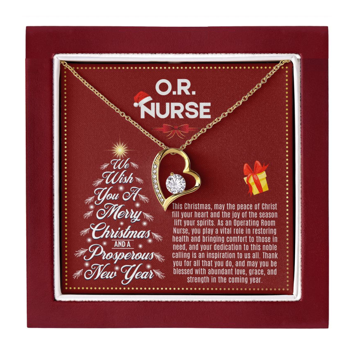 JGF Jewelry Gifts for Family | Operating Room OR Nurse Gifts for Christmas