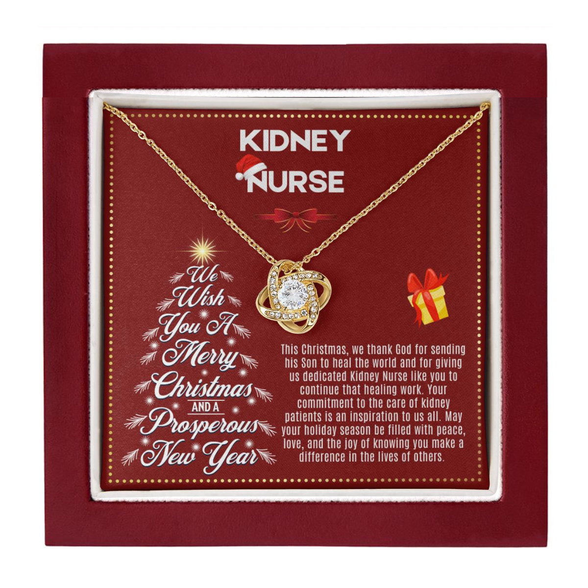JGF Jewelry Gifts for Family | Kidney Nurse Gifts for Christmas