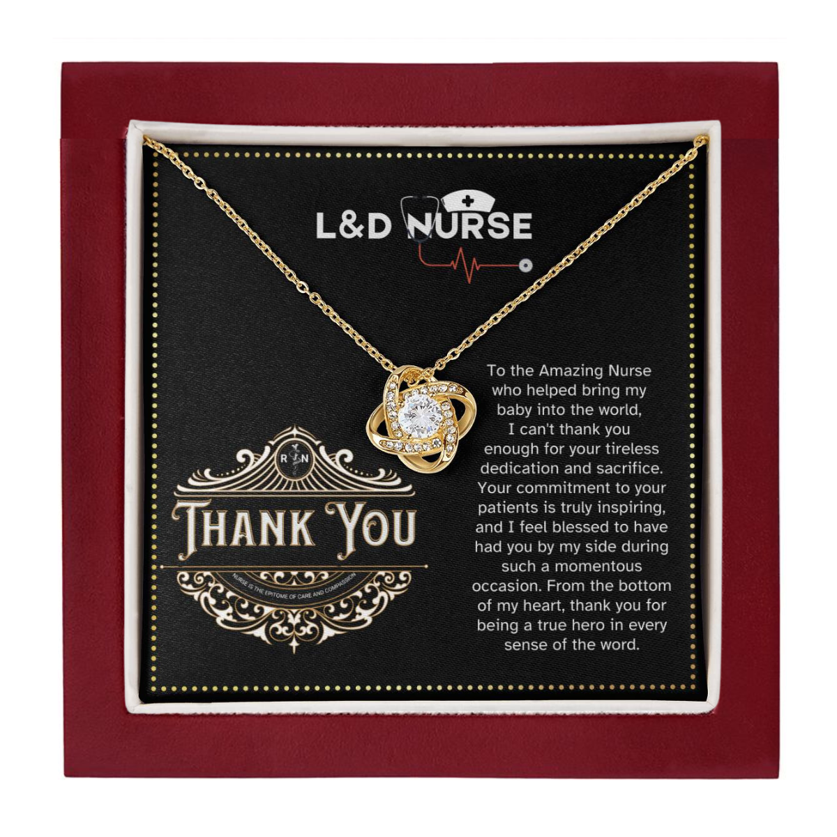 JGF Jewelry Gifts for Family For L&D Nurses