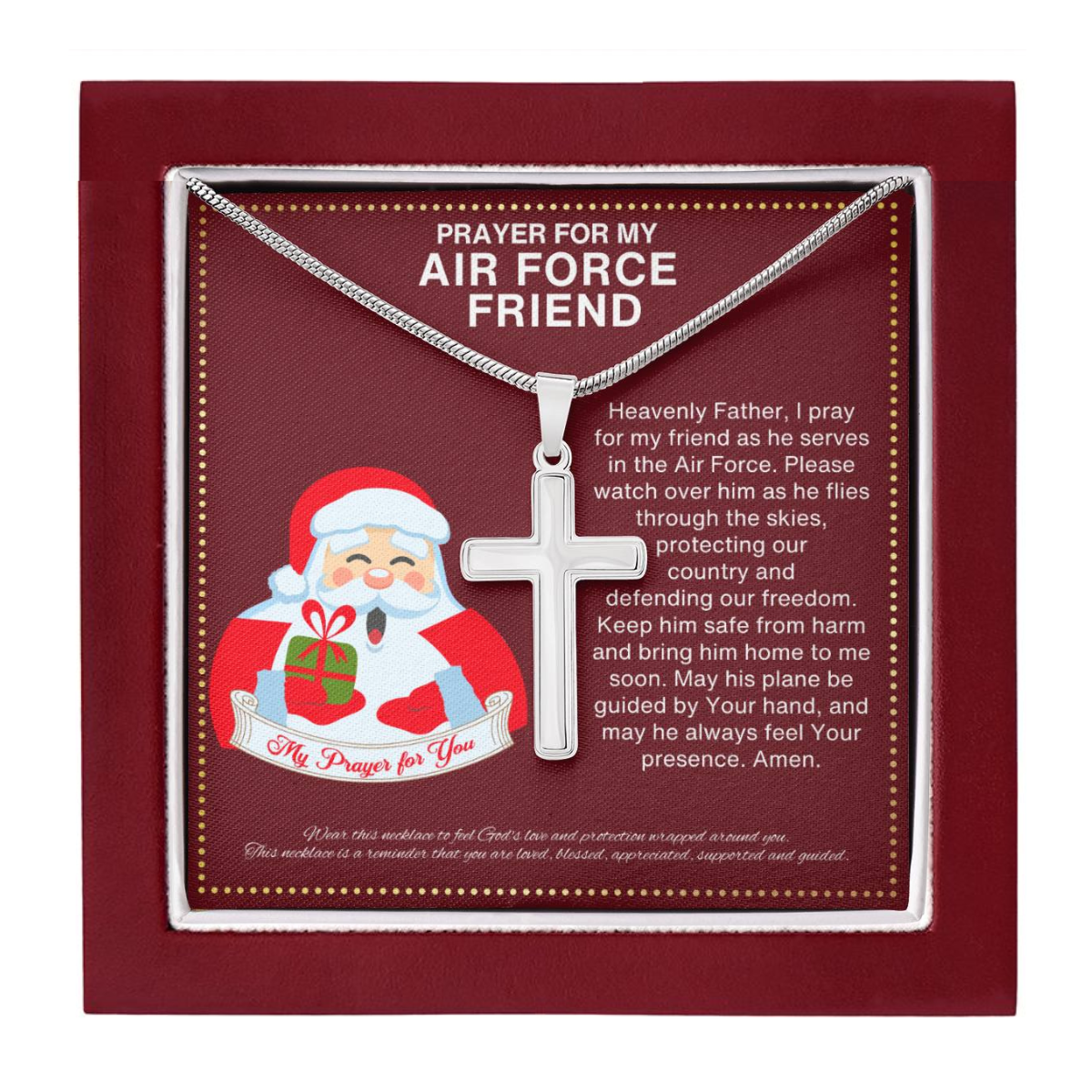 JGF Jewelry Gifts for Family Air Force Retirement Gifts for Men and Women
