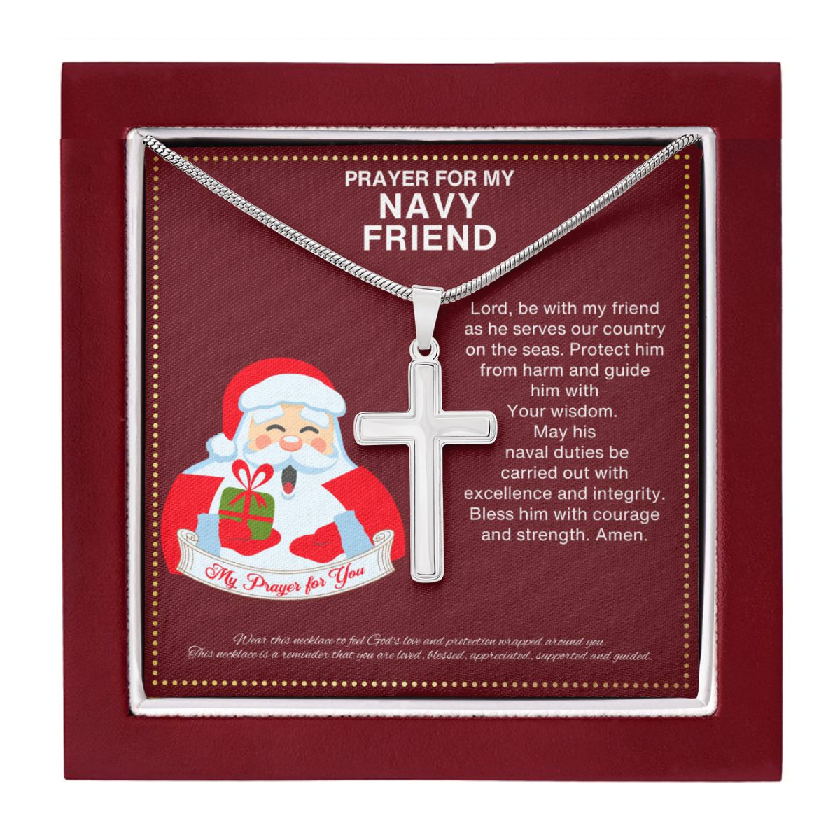 JGF Jewelry Gifts for Family US Navy Gifts for Men and Women