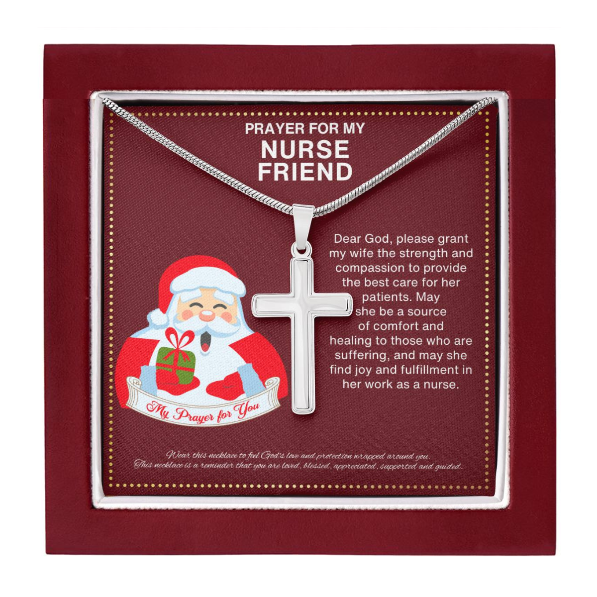 JGF Jewelry Gifts for Family Christmas For Nurse Best Friend BFF Bestie Gifts