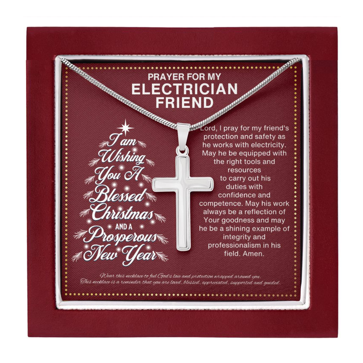 JGF Jewelry Gifts for Family Electrical Gifts For Men Electrician