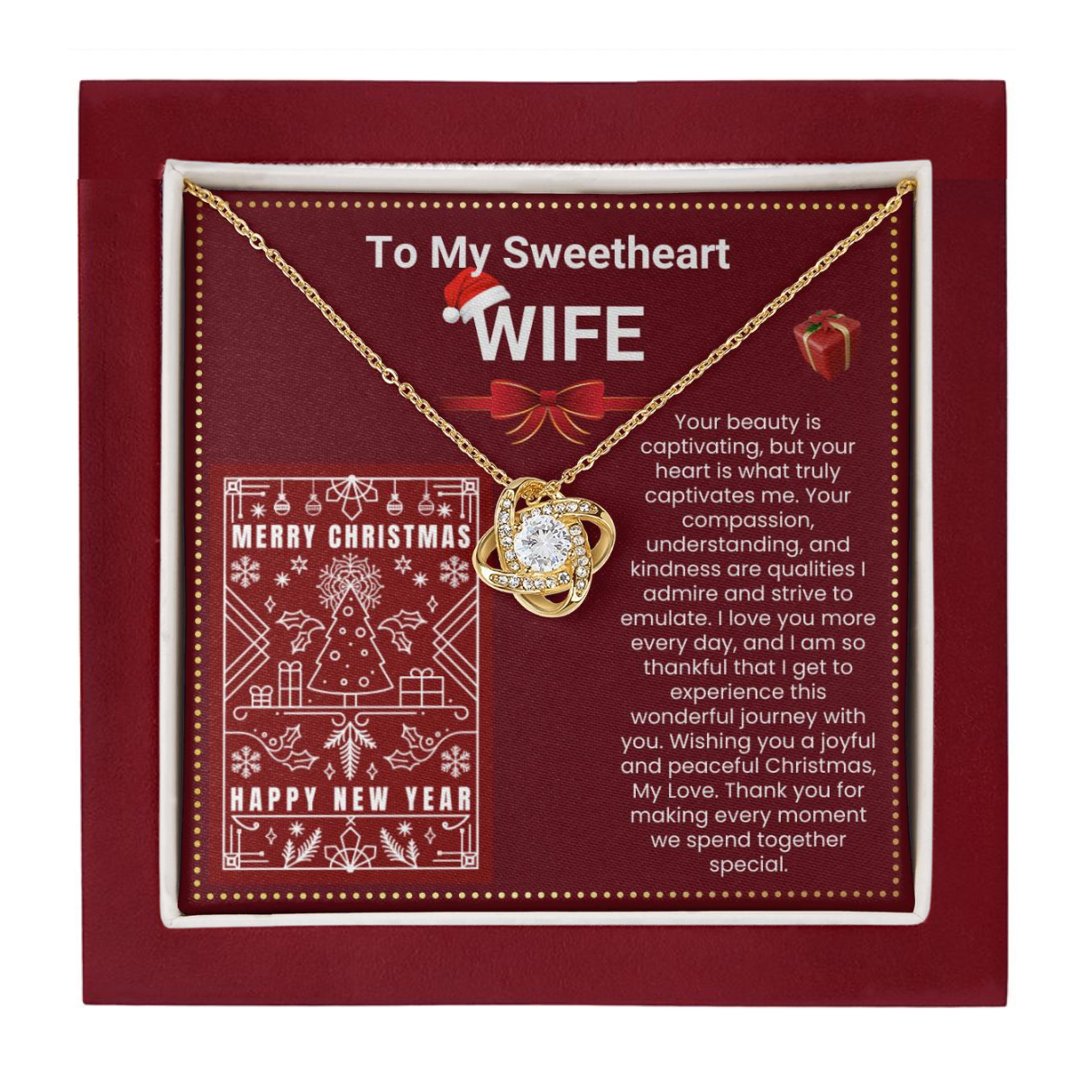 JGF Jewelry Gifts for Family Necklace For Wife Gifts From Husband Stainless Steel