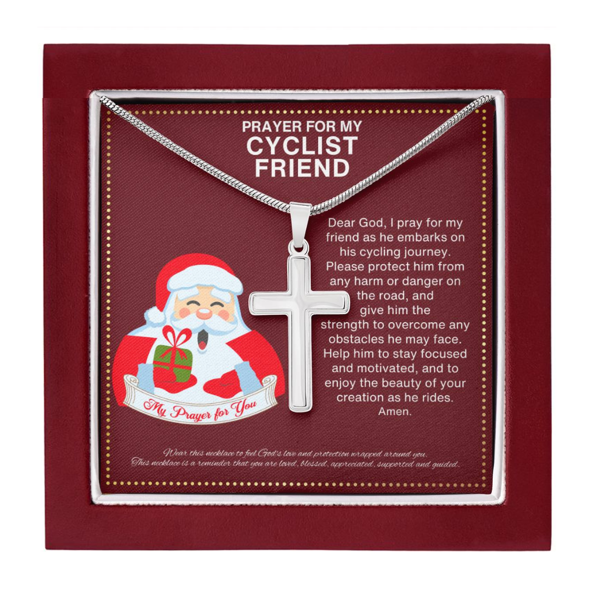 JGF Jewelry Gifts for Family Gifts for Cyclist for Men and Women