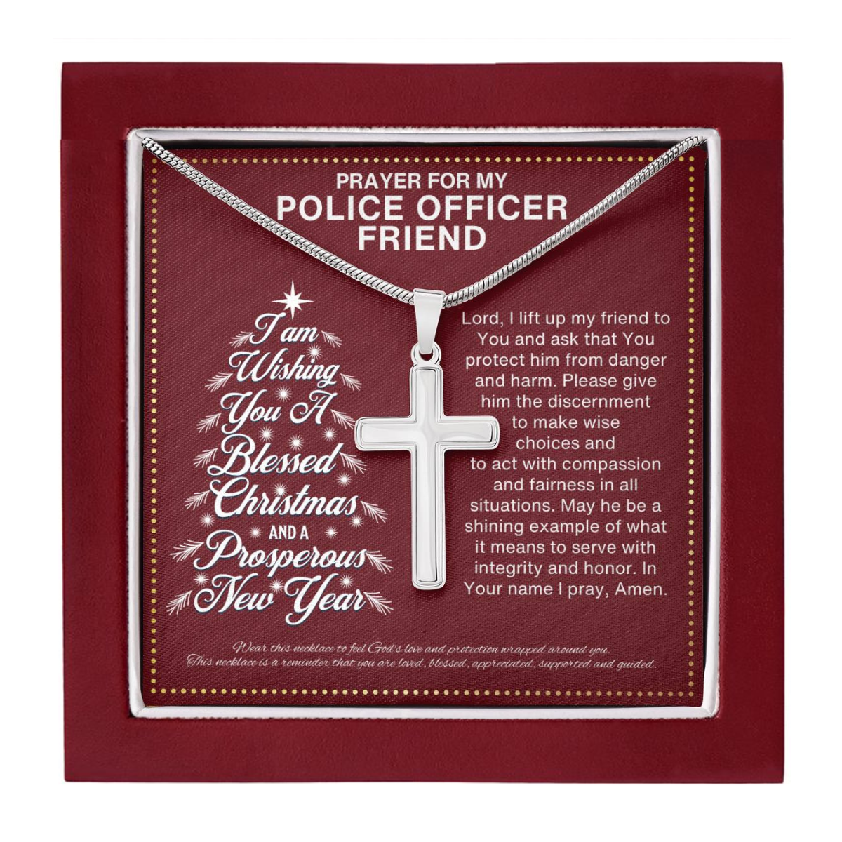 JGF Jewelry Gifts for Family Law Enforcement Gifts