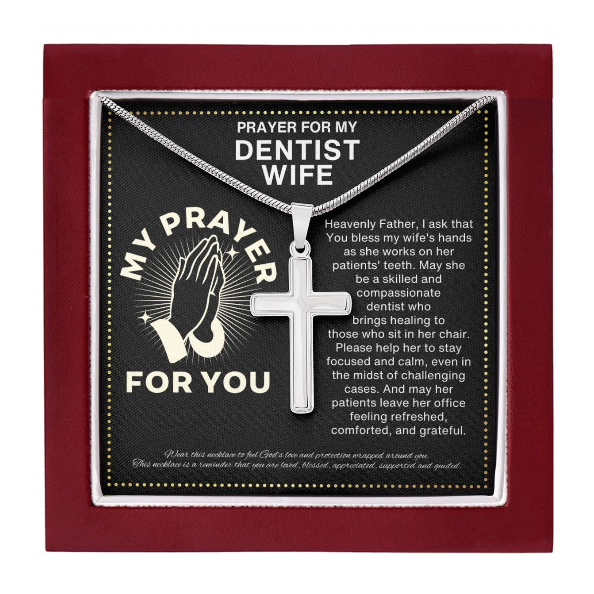 JGF Jewelry Gifts for Family Gifts for my Future Dentist Wife for Women