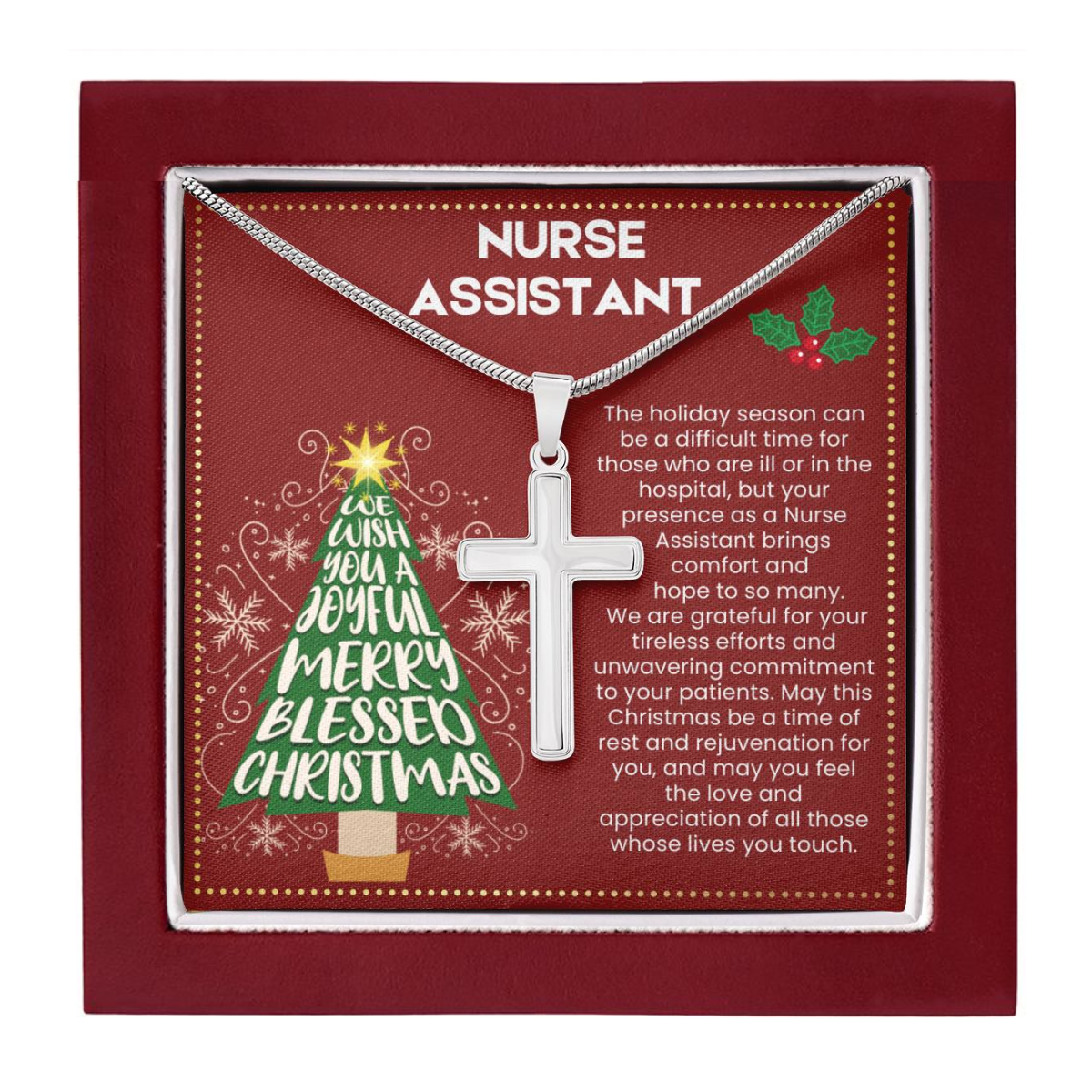 JGF Jewelry Gifts for Family Christmas Gifts for Nurse Assistant