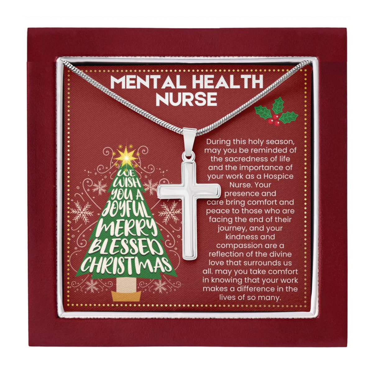 JGF Jewelry Gifts for Family Christmas Gifts for Mental Health Nurses