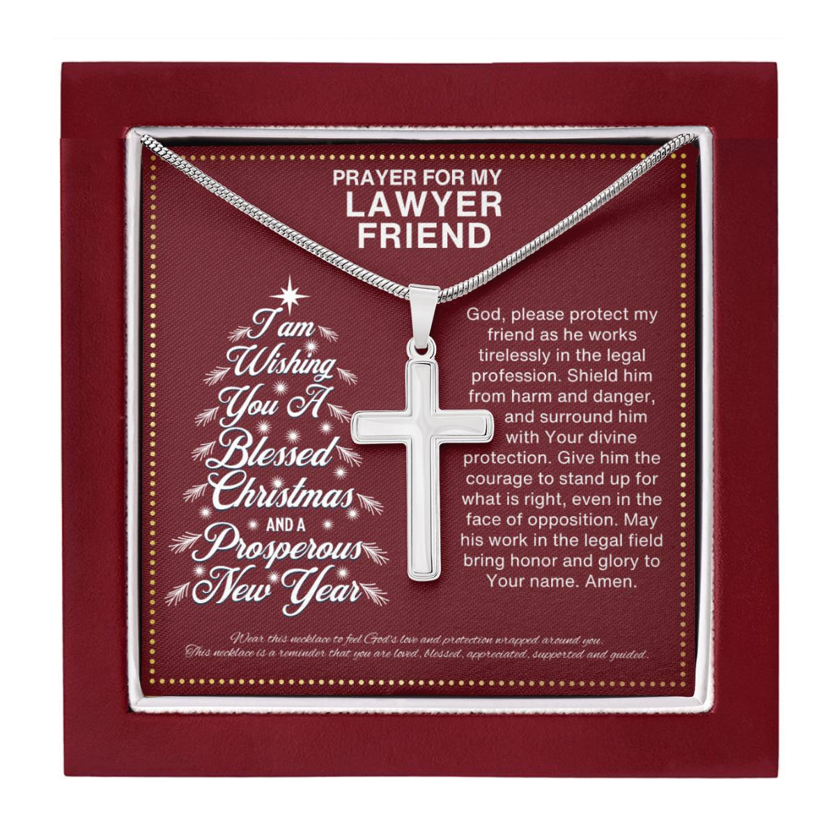 JGF Jewelry Gifts for Family Lawyer Gifts for Men and Women