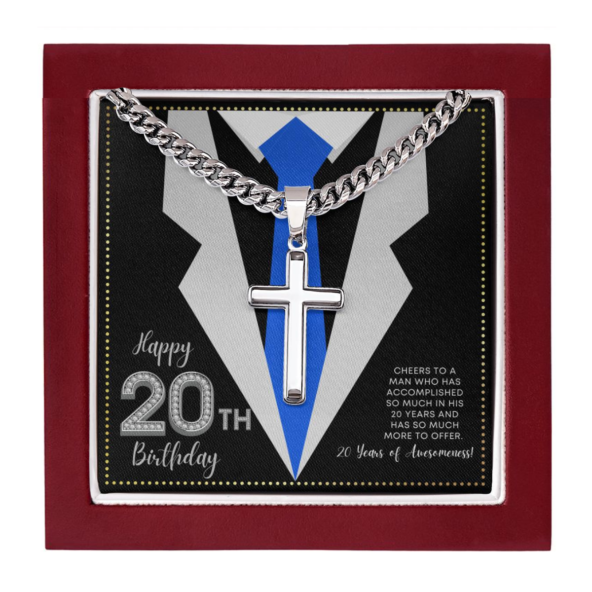 JGF Jewelry Gifts for Family Gifts For 20 Year Old Male