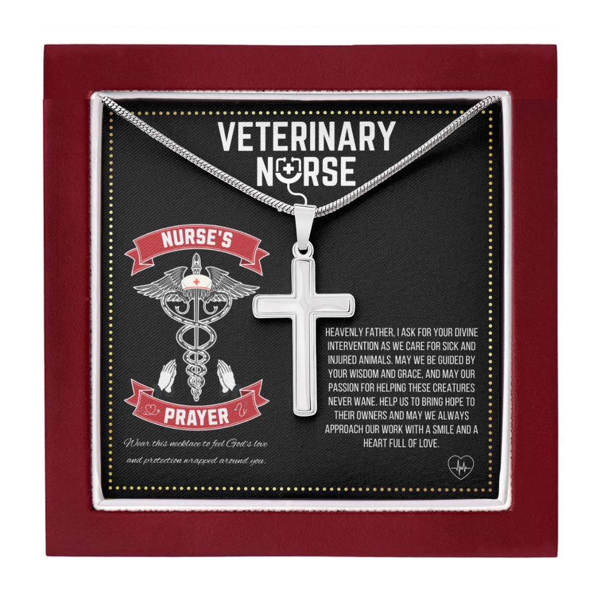 JGF Jewelry Gifts for Family | Animal Clinic Veterinary Vet Nurse Gift Accessories