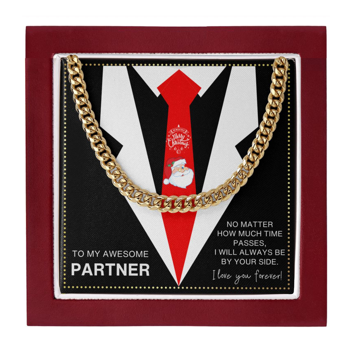 JGF Jewelry Gifts for Family Cool Gifts For Men In Their 40s Christmas Necklace Presents for Partner