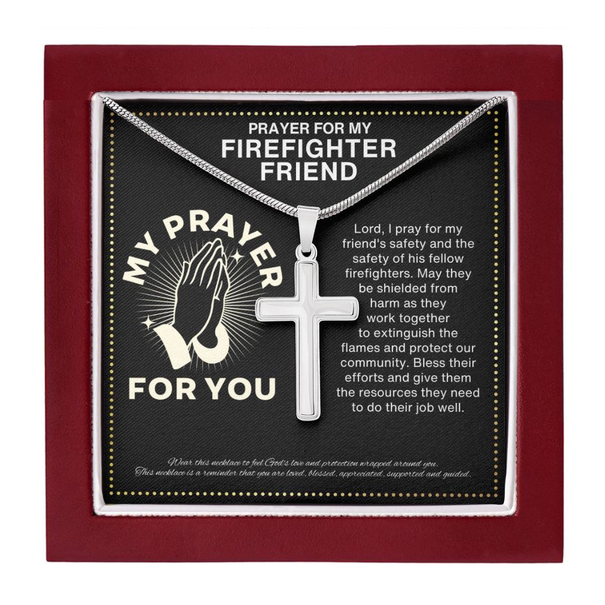 JGF Jewelry Gifts for Family Cool Firefighter Graduation Gifts For Men and Women