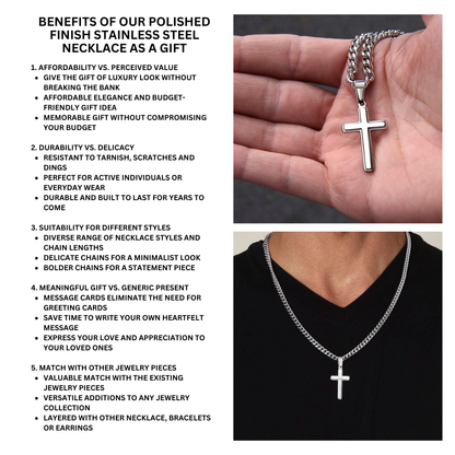 JGF Jewelry Gifts for Family My Dear Future Husband Necklace