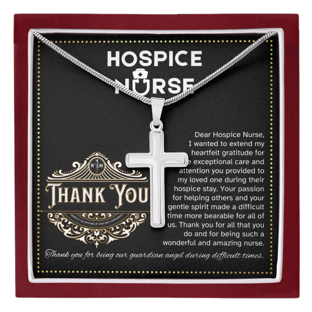 JGF Jewelry Gifts for Family Thank You To My Mom's Hospice Nurse